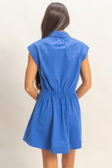 Seashell Daly Shirred Mini Dress Mini Dress