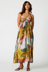 Lavender Yazmina Dress in Marble Maxi Dress
