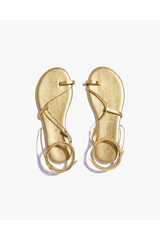 White Smoke Jo Metallics | Blink Sandal