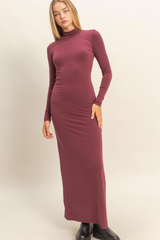 Sienna Hoyt Turtleneck Maxi Dress Maxi Dress