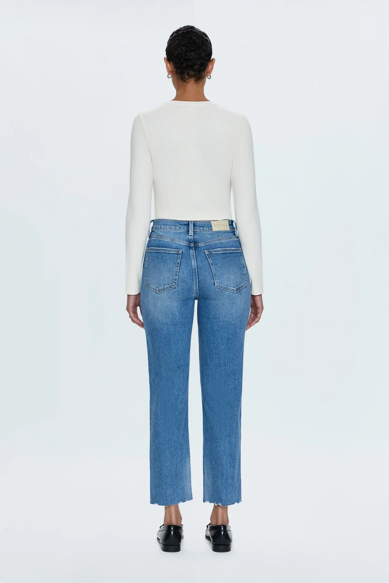 Lavender Charlie High Rise Classic Straight Jean | Rhythm Vintage Jeans
