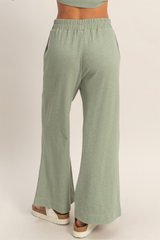 Slate Gray Madison Wide Leg Pant Pant