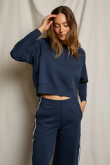 Gray Nell Travel Raglan Sweatshirt Sweatshirt