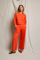 Gray Mikos Travel Wide Leg Pant Lounge Pants