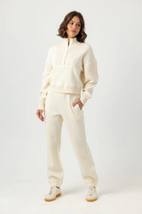 Antique White Senette Pullover Sweater