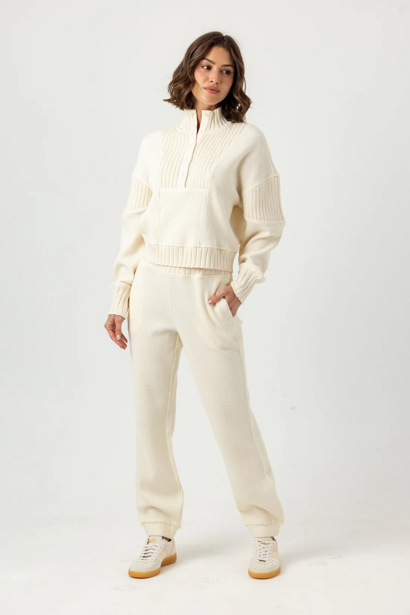 Antique White Senette Pullover Sweater