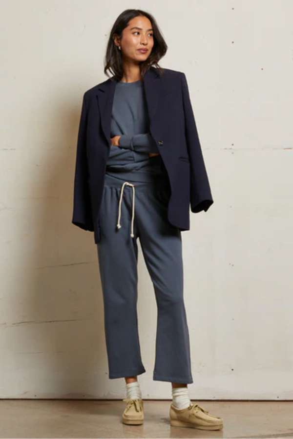 Gray Jamaica Beach Fleece Pant jogger