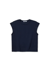 Dark Slate Gray Porter Cap Sleeve Tee T Shirt