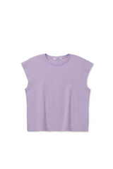Gray Porter Cap Sleeve Tee T Shirt