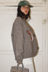 Light Gray Where The Ducks Go Sweater Sweater