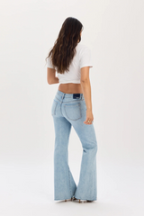 Lavender Lowkey Low Rise Flare | Wanted Jeans
