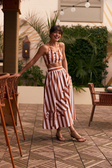 Sienna Kit Skirt in Ceramica Midi Skirt