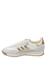 Black Barkley Jogger | Metallic Gold Sneaker