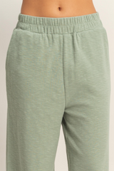 Dark Gray Madison Wide Leg Pant Pant