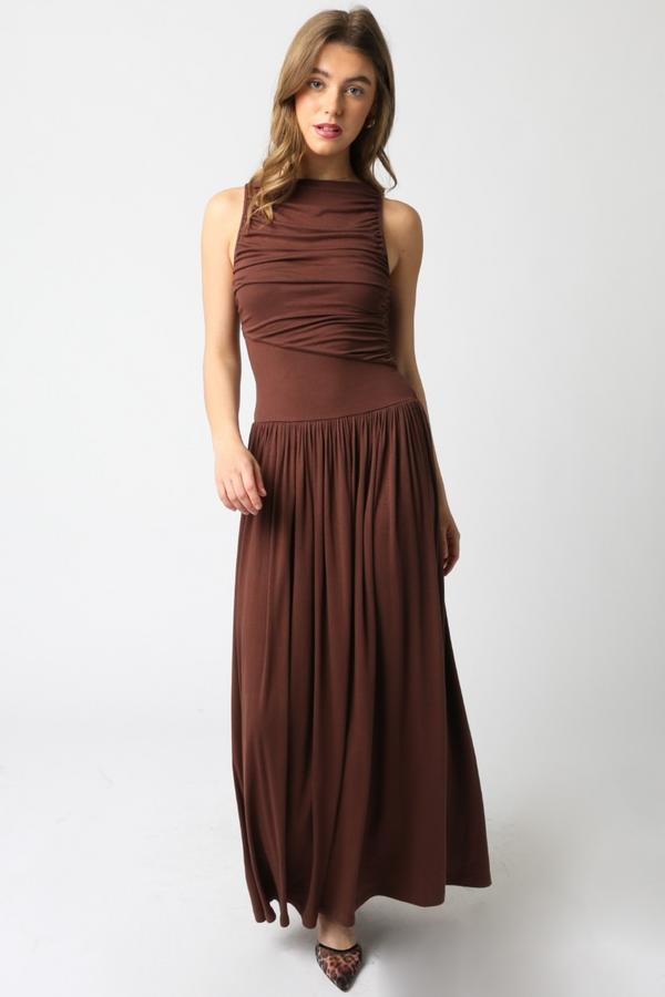 Dark Slate Gray Rustling Love Maxi Dress Maxi Dress
