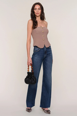 Light Gray Anita Top Top