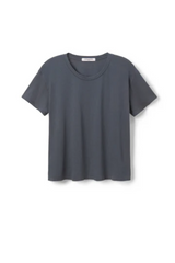 Dark Slate Gray Harley Boxy Crew Tee T Shirt