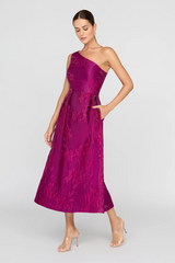Lavender Dorrit Tea Length Dress Formal Dress