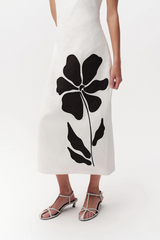 Lavender Cannon Linen Midi Dress Midi Dress