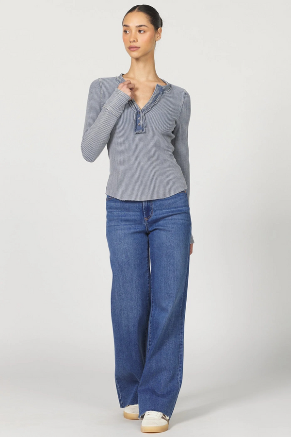 Light Gray Luna Top Top