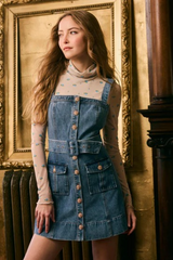 Dark Slate Gray Willem Dress Mini Dress