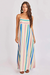Light Gray Sail Away Dress Midi Dress