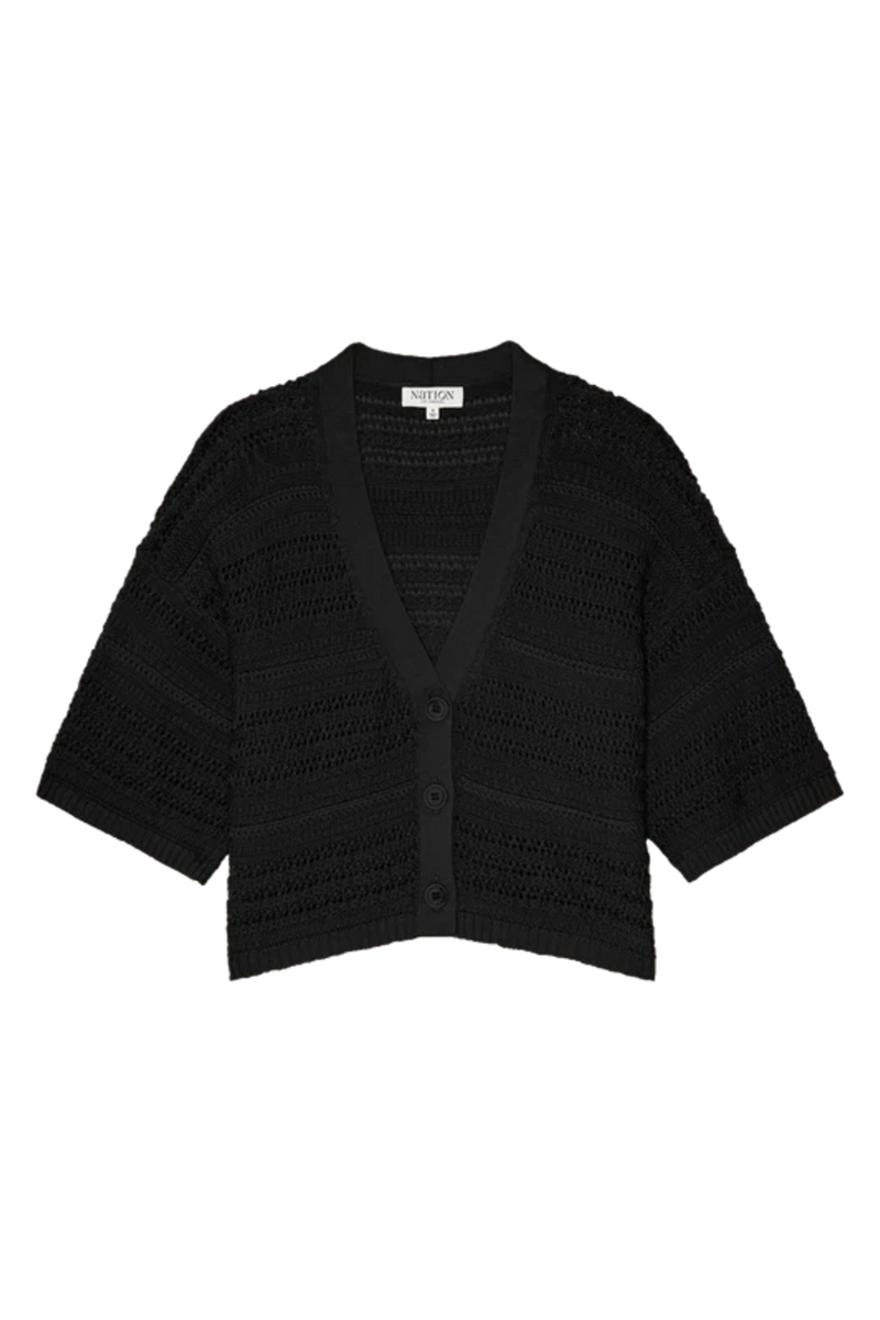 Black Tabby Cardigan Cardigan