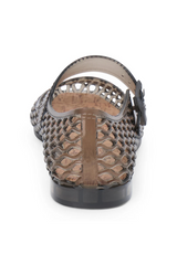 White Smoke Vicky Mary Jane Flat Shoe