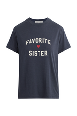 Dark Slate Gray The Favorite Sister Tee Graphic Tee