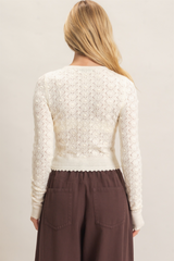 Sweet Disposition Crochet Sweater