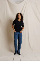 Light Gray Atlas Heavy Jersey Crewneck Tee Tee