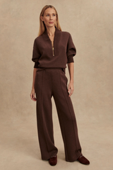 Rosy Brown The Wide Leg Pant 30 Pant