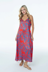 White Smoke Camille Slip Dress Maxi Dress