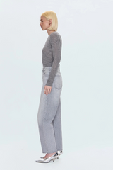 Lavender Wes High Rise Barrel Jean | Enigma Jeans