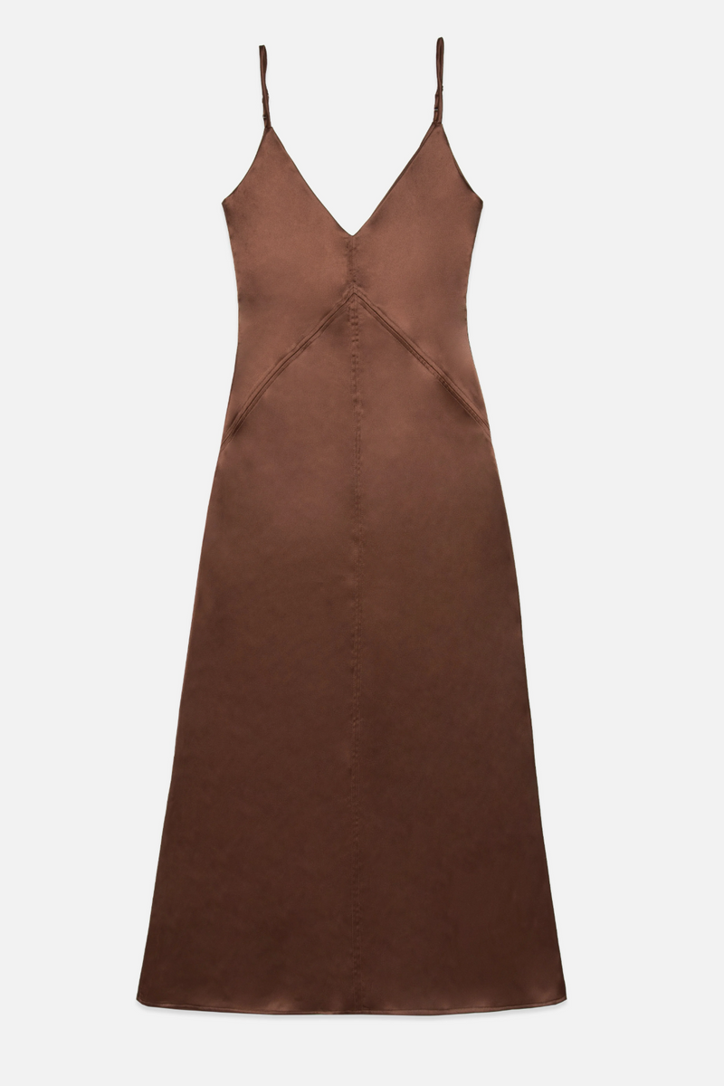 White Smoke Clay Dress Maxi Dress