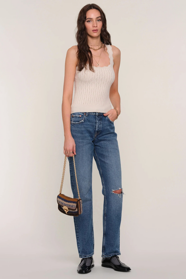 Light Gray Cecili Top Tank Top