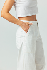 Light Gray Twill Sawyer Pants Pant