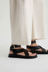 Light Gray Hattie Crop High Rise Barrel | Opal Stone Jeans