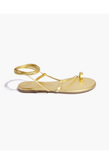 White Smoke Jo Metallics | Blink Sandal