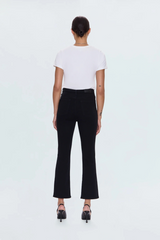 Lavender Lennon High Rise Crop Boot Jean | Noir Jeans