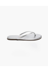 White Smoke Lily Metallics | Fairylust Flip Flop