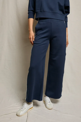 Dark Gray Mikos Travel Wide Leg Pant Lounge Pants