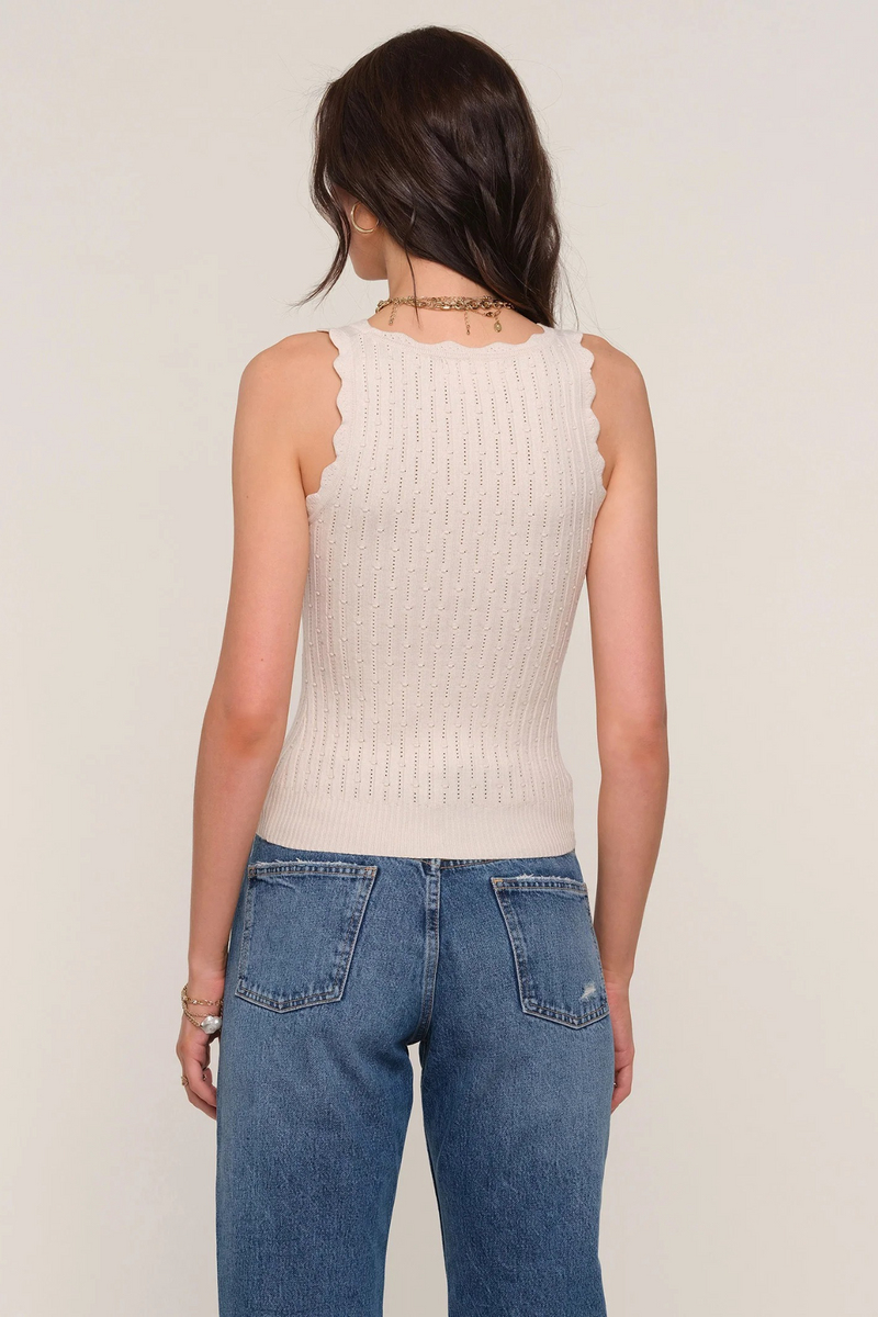 Light Gray Cecili Top Tank Top