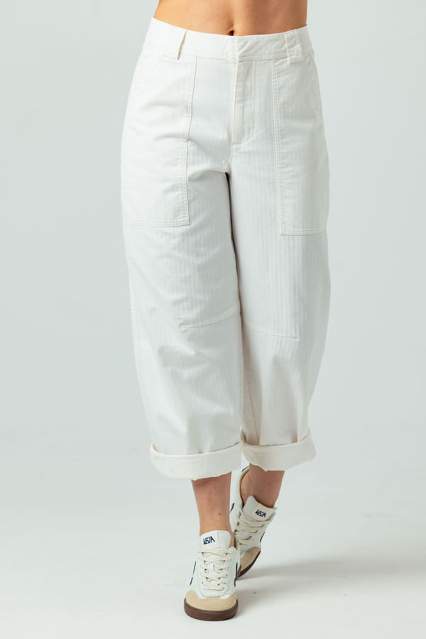 Light Gray Twill Sawyer Pants Pant