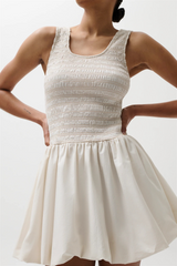 Lavender Ilona Bubble Hem Dress Mini Dress