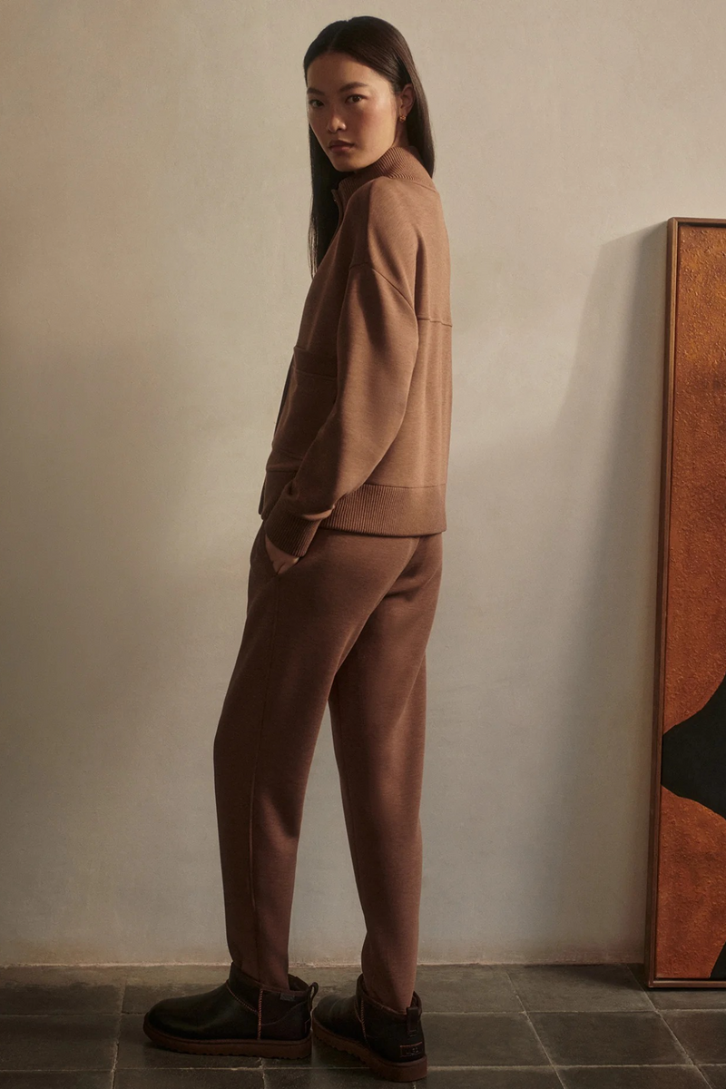 Rosy Brown The Slim Zip Hem Pant 26" Pant