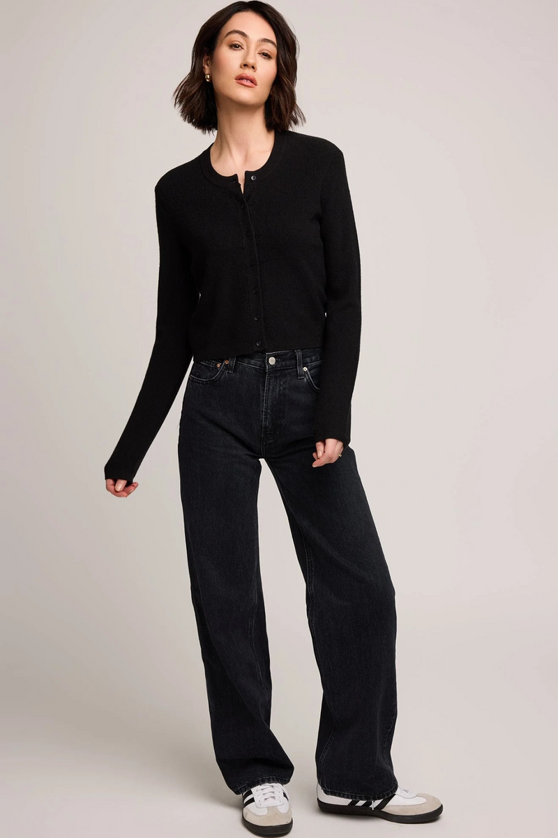 Light Gray Mirabelle Knit Top Top