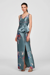 Lavender Kathleen | V-Neck Gown Formal Gown