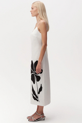 Lavender Cannon Linen Midi Dress Midi Dress