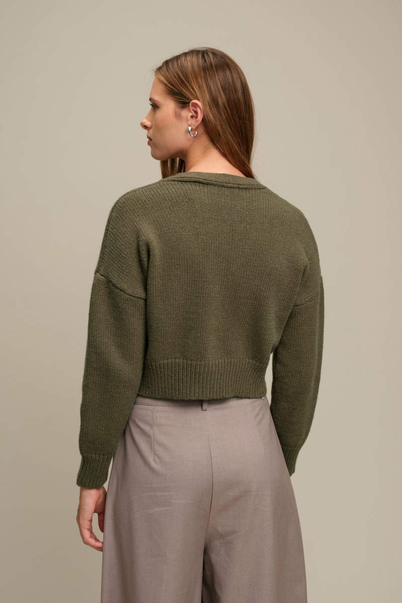 Dark Gray Phineas Cardigan Cardigan
